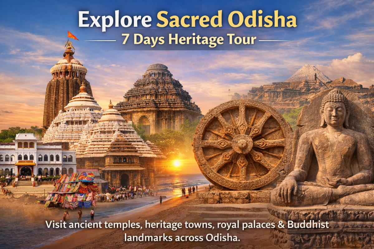 Explore Sacred Odisha – 7 Days Heritage Tour